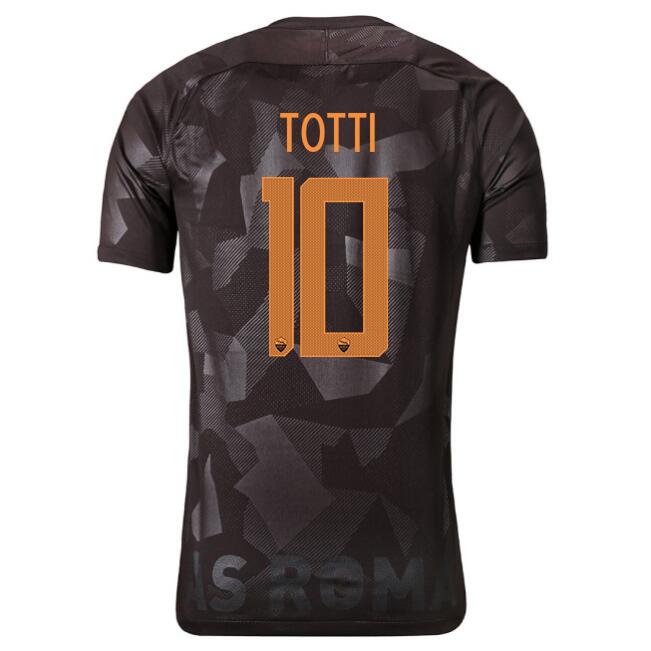 AS Roma Trikot Heim Totti 2017-18 Fussballtrikots Günstig
